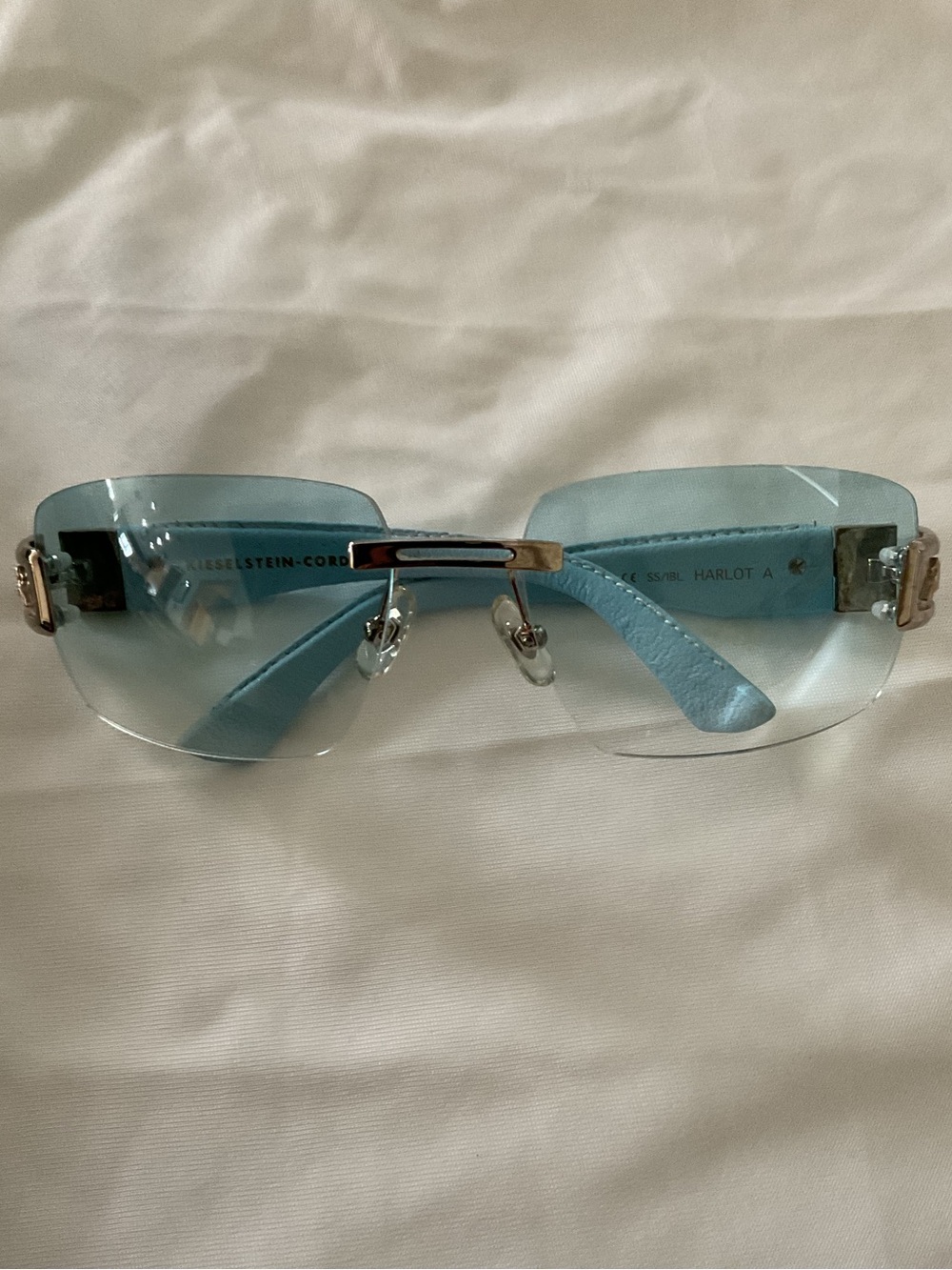 Kieselstein-Cord Harlot Rimless Glasses Vintage